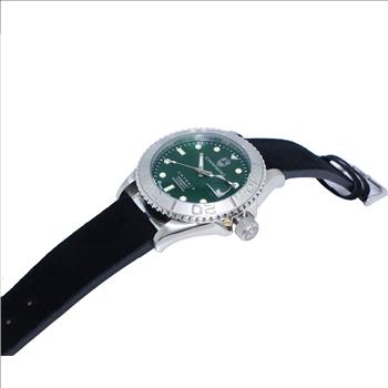 Lechateau Watches Men's Automatic - Magnifying Date, MOP Dial with Exhibition Back, C1S266GN_LBKRetail at (MSRP: $ 2,124.00)