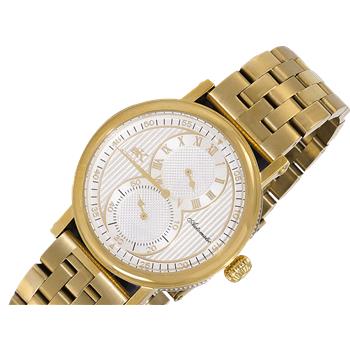 ADEE KAYE,  20 JEWELS - AUTOMATIC REGULATOR , SILVER DIAL, AK5665-MB-GSV - RETAIL AT $ 600.00