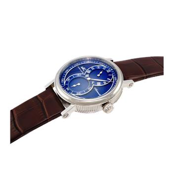 ADEE KAYE 20-Jewels TY2708  Automatic Regulator Movement , Genuine leather band, AK5665-MBU_BN - (MSRP: $600.00)