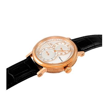 ADEE KAYE 20-Jewels TY2708  Automatic Regulator Movement , Genuine leather band, AK5665-MRGSV_BK - (MSRP: $600.00)