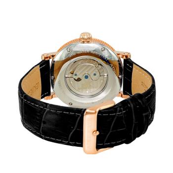 ADEE KAYE 20-Jewels TY2708  Automatic Regulator Movement , Genuine leather band, AK5665-MRGSV_BK - (MSRP: $600.00)