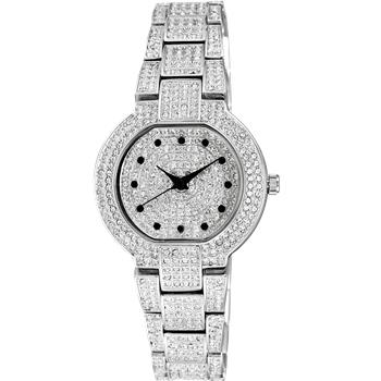 ADEE KAYE, 3-HANDS PAVE DIAL, 520 pcs SETTING STONES, AK2005-L , RETAIL AT (MSRP: $ 345.00)