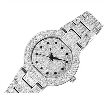 ADEE KAYE, 3-HANDS PAVE DIAL, AK2005-L - RETAIL AT (MSRP: $ 345.00)
