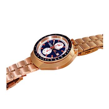 ADEE KAYE CHRONOGRAPH WITH 24-HOUR DISPLAY, TACHYMETER, AK5662-MRGBU - (MSRP:$725.00)