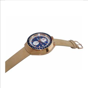 ADEE KAYE CHRONOGRAPH WITH 24-HOUR DISPLAY, TACHYMETER, AK5662-MRGBU_LBN - (MSRP:$725.00)