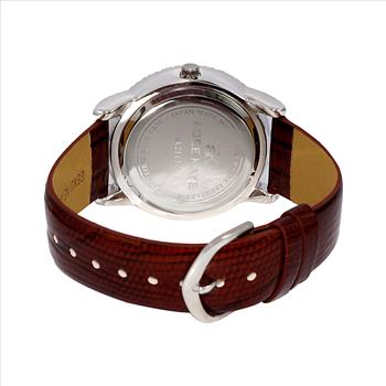 ADEE KAYE CRYSTAL WATCH , 3-HANDS QUARTZ DIAL, AK2117-LBN - RETAIL AT (MSRP: $ 349.00)