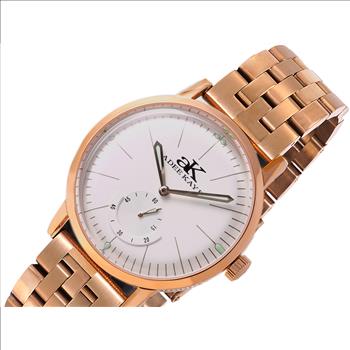 ADEE KAYE WATCHES 21 JEWELS AUTOMATIC MECHANICAL , DOME CRYSTAL, AK9044-MBRG_SV  RETAIL AT $600.00