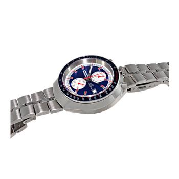 ADEE KAYE WATCHES - CHRONOGRAPH WITH 24-HOUR DISPLAY, TACHYMETER, AK5662-MBU - RETAIL AT $725.00