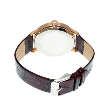 ADEE KAYE WATCHES, DOME MINERAL CRYSTAL, MIYOTA QUARTZ MOV'T. AK2225-RGSV_LBUR, RETAIL AT (MSRP: $295.00)