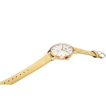 ADEE KAYE WATCHES, DOME MINERAL CRYSTAL, MIYOTA QUARTZ MOV'T. AK2225-RGSV/LTAN, RETAIL AT (MSRP: $295.00)