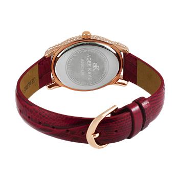 ADEE KAYE WATCHES, LADIES MOTHER OF PEARL DIAL WITH AUSTRIAN STONE, AK2003-L RG- RETAIL AT (MSRP: $345.00)