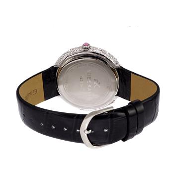 Adee kaye Watches, Multi- color Austrian crystal, Quartz Movement, AK2118-LBK - RETAIL AT (MSRP: $345.00)