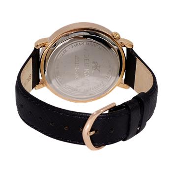 ADEE KAYE WATCHES, MULTI-COLOR STONES, MOTHER OF PEARL 3-HANDS PINK DIAL,ROSETONE  AK2112-LRG RETAIL AT (MSRP: 345.00)