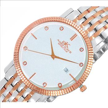 ADEE KAYE WATCHES, SWISS MOVEMENT, AUSTRIAN CRYSTAL ACCENT, AK4801-MTTRG