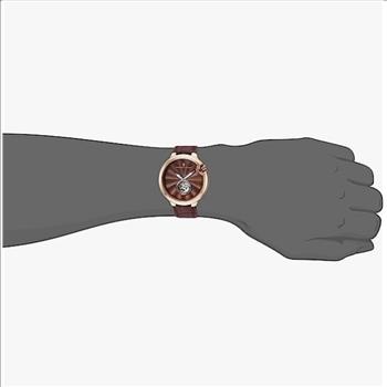 Christian Van Sant Men's, Cyclone Automatic Analog Display Quartz Brown Watch  CV0144  Retail at (MSRP: $1,295.00
