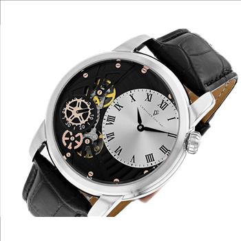 Christian Van Sant Watches Men's CV1551 Sprocket Auto-Quartz, Genuine Leather Band , Retail at (MSRP: $1,195)