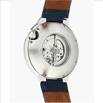Christian Van Sant Watches Men's Cyclone Automatic Analog Display Quartz Blue Watch, CV0140, Retail at (MSRP: $1,295)