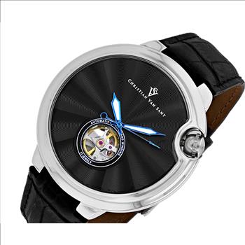 Christian Van Sant Watches Men's Cyclone Automatic, Heart Beat with Exhibition back, CV0146 - Retail at (MSRP: $1,925.00)