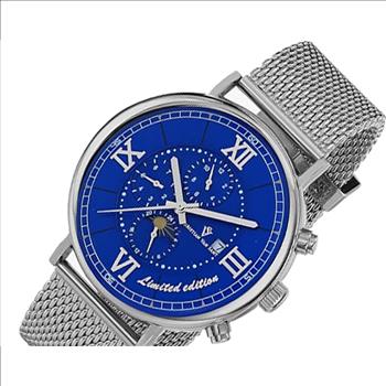 Christian Van Sant Watches, Men's Limited Edition, Automatic Sun/Moon Phase, Blue Dial CV1152, Retail at (MSRP: $995.00)