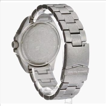Christian Van Sant Watches Men's  Montego Analog Display Quartz Silver Watch, CV5101 Retail At (MSRP: $650.00)