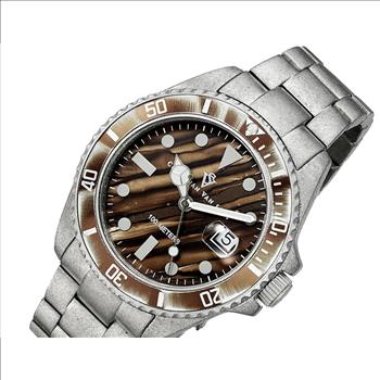 Christian Van Sant Watches Men's  Montego Analog Display Quartz Silver Watch, CV5101 Retail At (MSRP: $650.00)