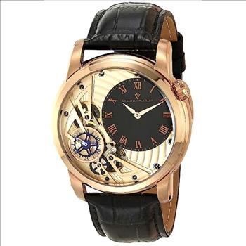 Christian Van Sant Watches Men's Sprocket Auto-Quartz, Pink CV1546 - Retail at (MSRP: $1,195.00)