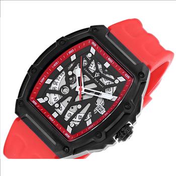 Christian Van Sant Watches Odyssey Watch | Skeleton Black Dial Watch, CV6197 - Retail at MSRP: $1,495.00