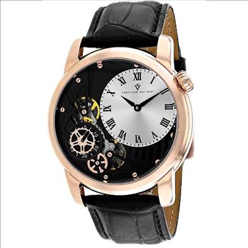 Christian Van Sant Watches Sprocket Auto-Quartz Watch | Silver Dial Watch , CV1548 Retail at (MSRP $1,129.00)