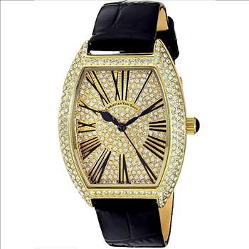Christian Van Sant Watches Women's Chic, Goldtone, CV4842 Retail at (MSRP: $750.00)