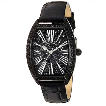 Christian Van Sant Watches Women's Chic, IP-Black tone, Retail at (MSRP: $750.00)