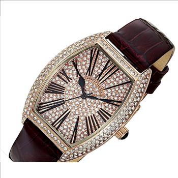 Christian Van Sant Watches Women's Chic  , Rosetone , CV4843 Retail at (MSRP: $750.00)