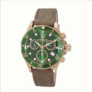 Lechateau Automatic- Power reserve,  Date counter, Exhibition back, CG11BUBU,  Retail at (MSRP: $2,604.00)