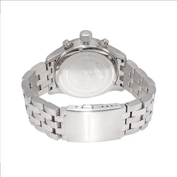 LeChateau - Chronograph Epson VR33 Muscle Mov't, Stainless Steel Case and Band , CS17733BKBU, Retail at (MSRP:$1,475.00)