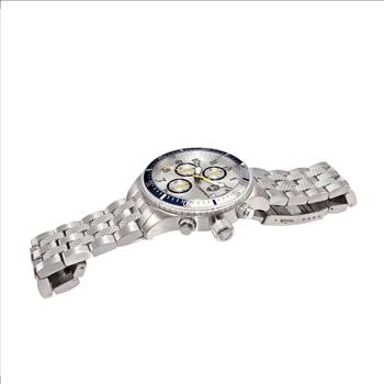 LeChateau - Chronograph Epson VR33 Muscle Mov't, Stainless Steel Case and Band , CS17733BUSV_SV, Retail at (MSRP:$1,475.00)