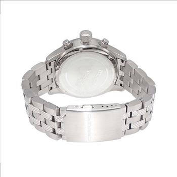 LeChateau - Chronograph Epson VR33 Muscle Mov't, Stainless Steel Case and Band , CS17733WT_BU, Retail at (MSRP:$1,475.00)