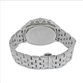 Lechateau,  Chronograph Mov't, Silver 24-HR -Date Dial, Stainless Steel case and Band, (MSRP: $495.00)
