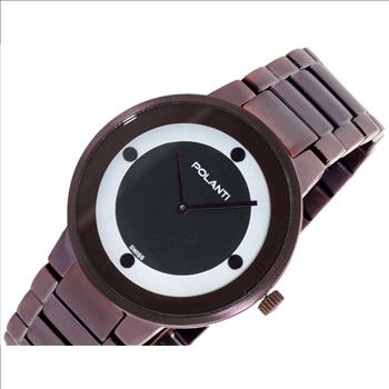 LeChateau Classic/Mid-size, Swiss Quartz Movement, IP-Purple Stainless Steel case and band, Retail at (MSRP: $595.00)