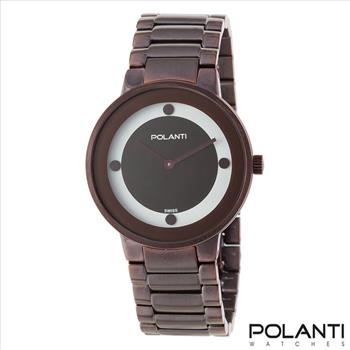 LeChateau Classic/Mid-size, Swiss Quartz Movement, IP-Purple Stainless Steel case and band, Retail at (MSRP: $595.00)