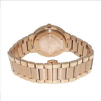 LeChateau Classic/Mid-Size, Swiss Quartz Movement, Stainless Steel case and band Rose tone,  Retail at (MSRP: $595.00)