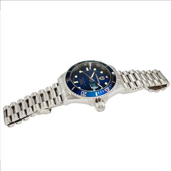 LeChateau Men's Automatic - Magnifying Date Dial with Exhibition Back case - LC1S888BU - Retail at (MSRP: $ 2,124.00)