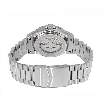 LeChateau Men's Automatic - Magnifying Date, MOP Dial with Exhibition Back, C1S266WT- Retail at (MSRP: $ 2,124.00)