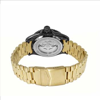 Lechateau Men's Automatic NH35 -21 JEWELS with Exhibition Back - C1BK888BK_GO Retail at (MSRP: $ 2,124.00)
