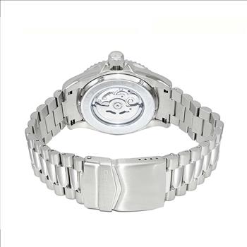 LeChateau Men's Automatic NH35-24 JEWEL, GENUINE SAPPHIRE STONES, BLUE MOP DIAL, (MSRP: $S2,868.00)