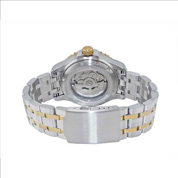 LeChateau, Men's NH35 AUTOMATIC MOVEMENT, 10 ATM, 2-TONE - GREEN DIAL -BLACK/BLUE, C1TT737BU-BK_GN - MSRP: $2,340.00