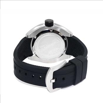 LeChateau, Men's Swiss Multi-Functiom Ronda X30 Movement, Black Dial -Bezel, Silicon Band, C1S8824-BK - MSRP: $2,340.00