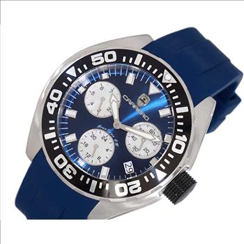 LeChateau, Men's Swiss Multi-Functiom Ronda X30 Movement, Blue Dial - Black Bezel, Silicon Band,  C1BK8824-BU - MSRP: $2,340.00