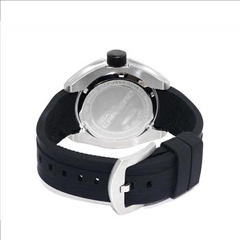 LeChateau, Men's Swiss Multi-Functiom Ronda X30 Movement, Brown Dial -Bezel, Silicon Band, C1SK8824-BN - MSRP: $2,340.00