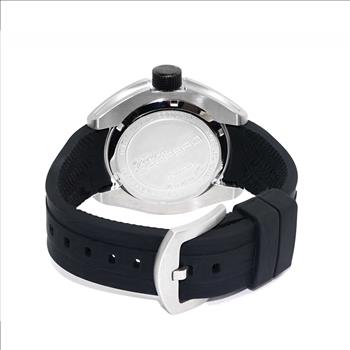 LeChateau, Men's Swiss Multi-Functiom Ronda X30 Movement, Green Dial -Bezel, Silicon Band, C1S8824-GN_BK - MSRP: $2,340.00