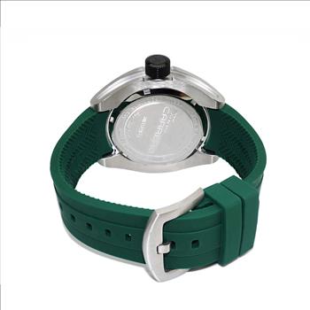 LeChateau, Men's Swiss Multi-Functiom Ronda X30 Movement, Green Dial -Bezel, Silicon Band, C1SK8824-GN - MSRP: $2,340.00