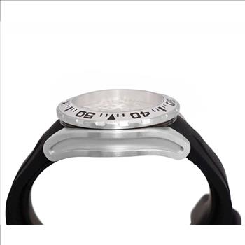 LeChateau, Men's Swiss Multi-Functiom Ronda X30 Movement, White Dial -Bezel, Silicon Band, C1SK8824-WT - MSRP: $2,340.00